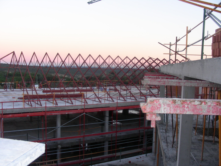 Estructura cubierta