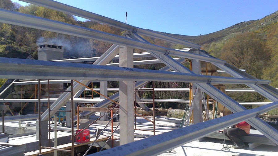 Estructura de hormigón prefabricado 
