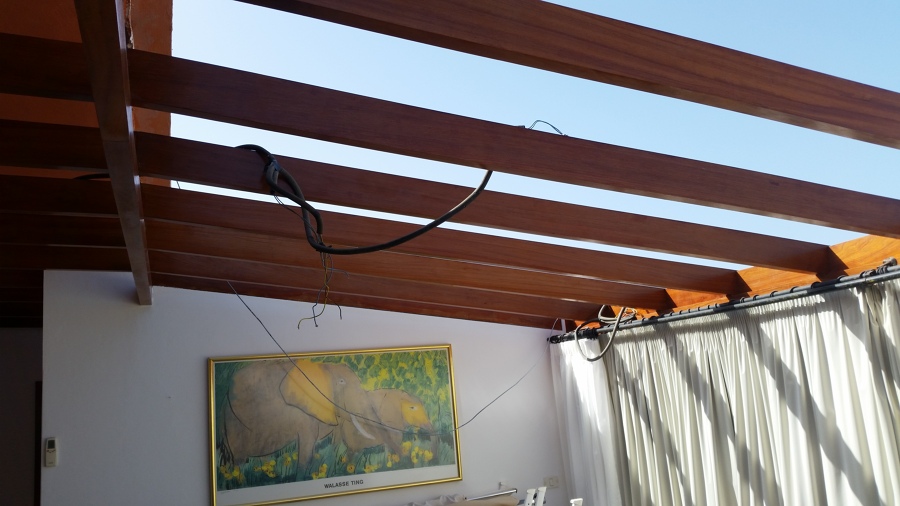 Estructura de pergola 