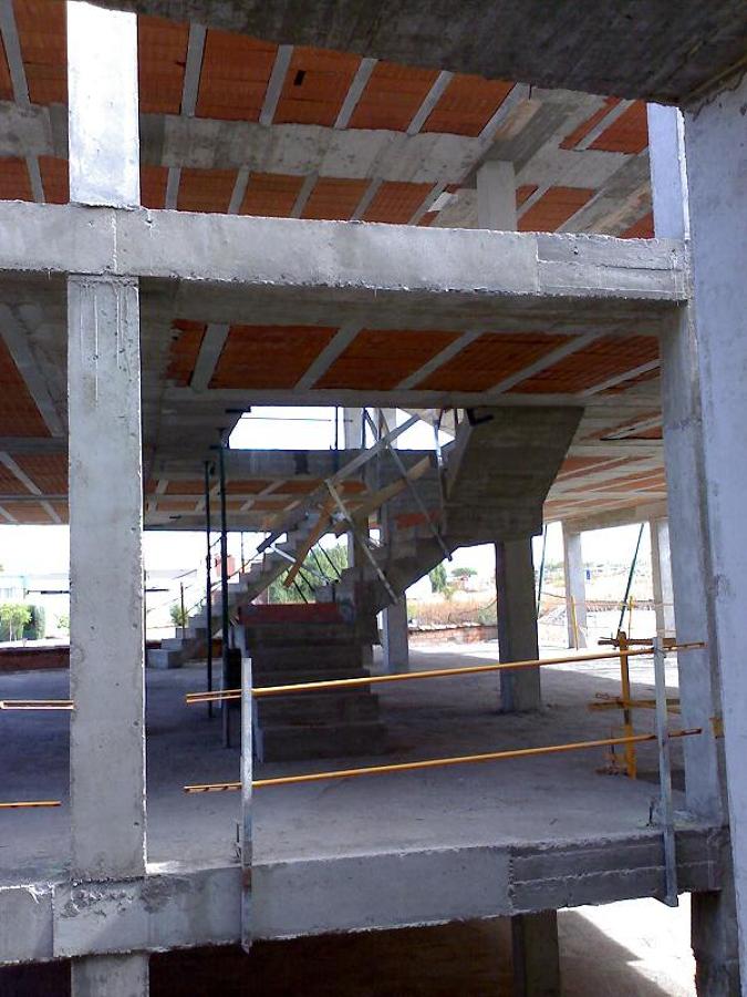estructura terminada vista forjados