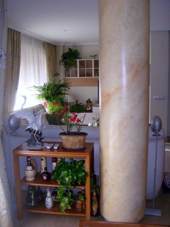 Estucado de columna 