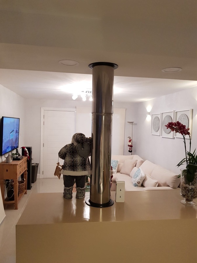 Estufa terminada