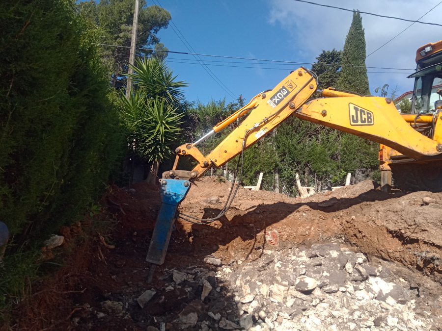 Excavación.