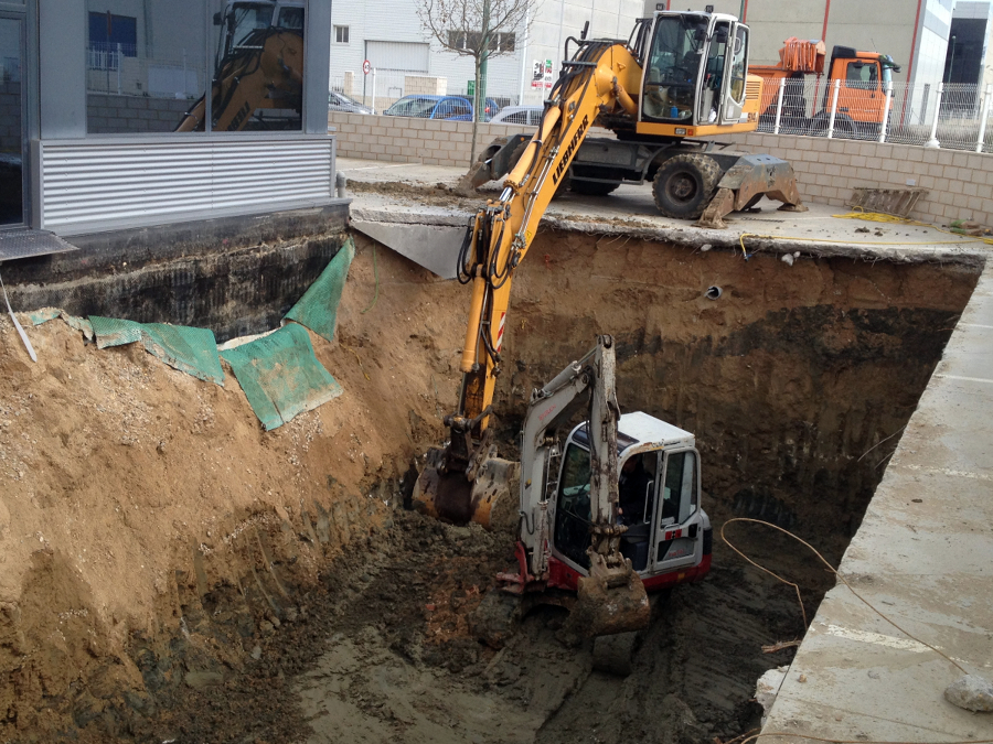 excavacion piscina