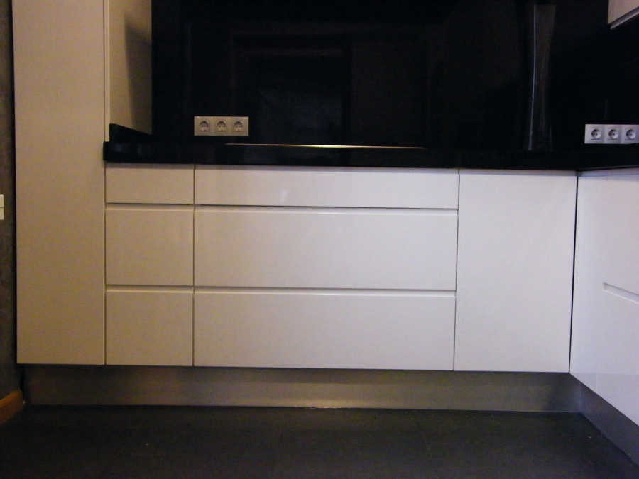Cocina Blanco Brillo | Ideas Armarios