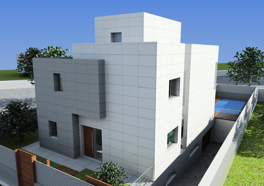 Fachada 3D