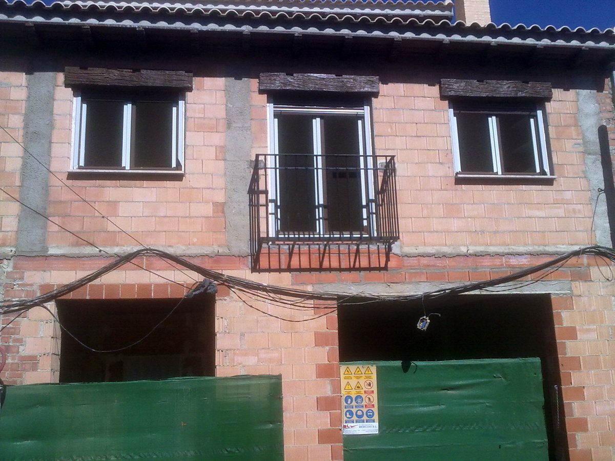 Fachada en obras