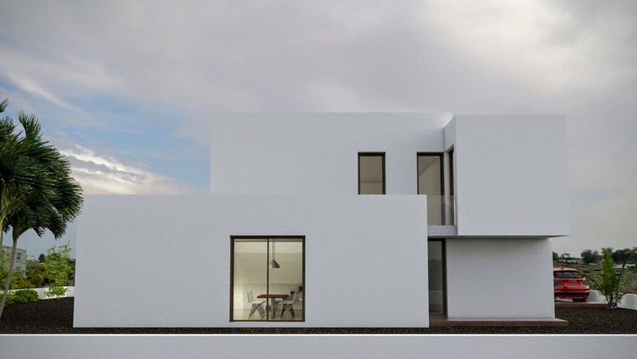 Fachada exterior trasera
