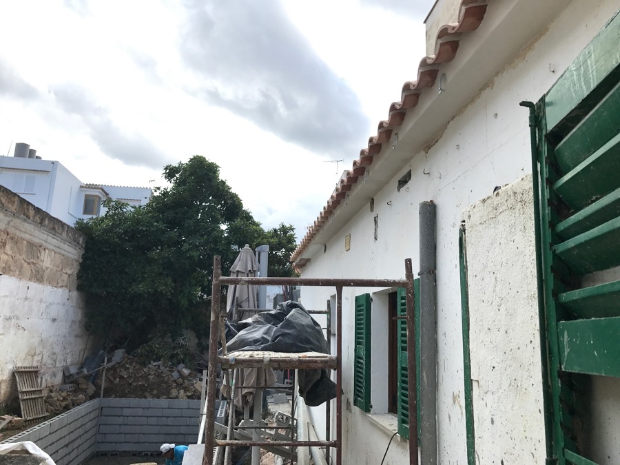 FACHADA INTERIOR I GORNIZA CUBIERTA ACABADA