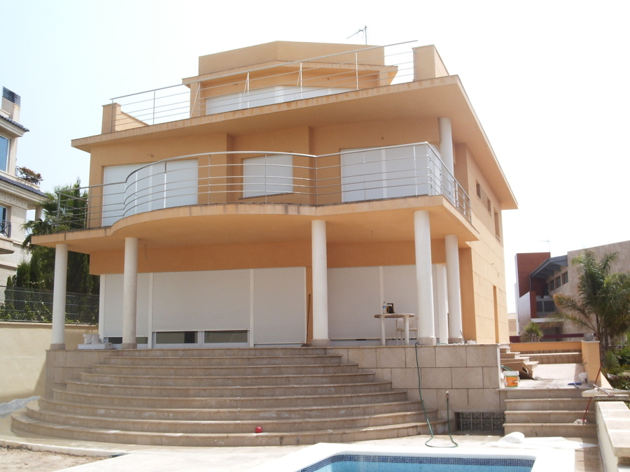 Fachada posterior
