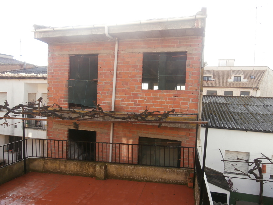 Fachada Posterior Estado Original