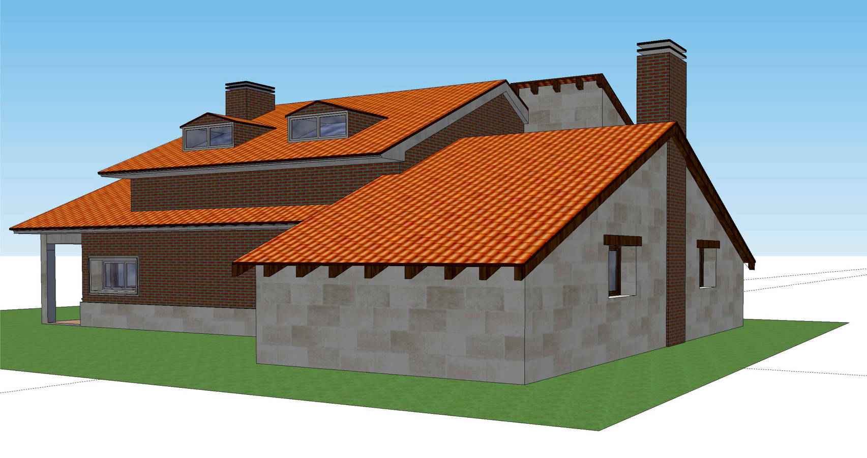 Fachada posterior