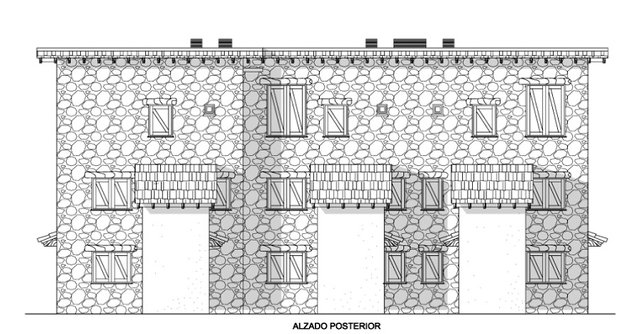 FACHADA POSTERIOR