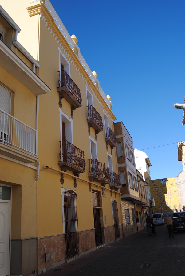 Fachada rehabilitada 1920
