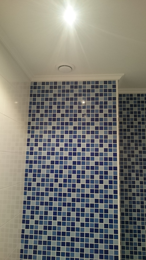 Focos en el baño