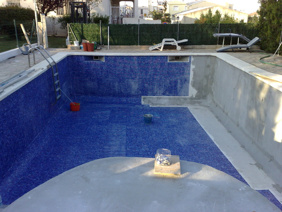 Formación de piscinas 