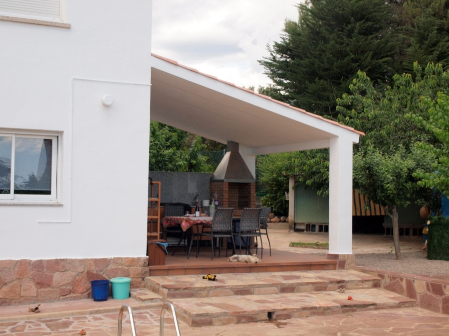 Formación de porcho exterior