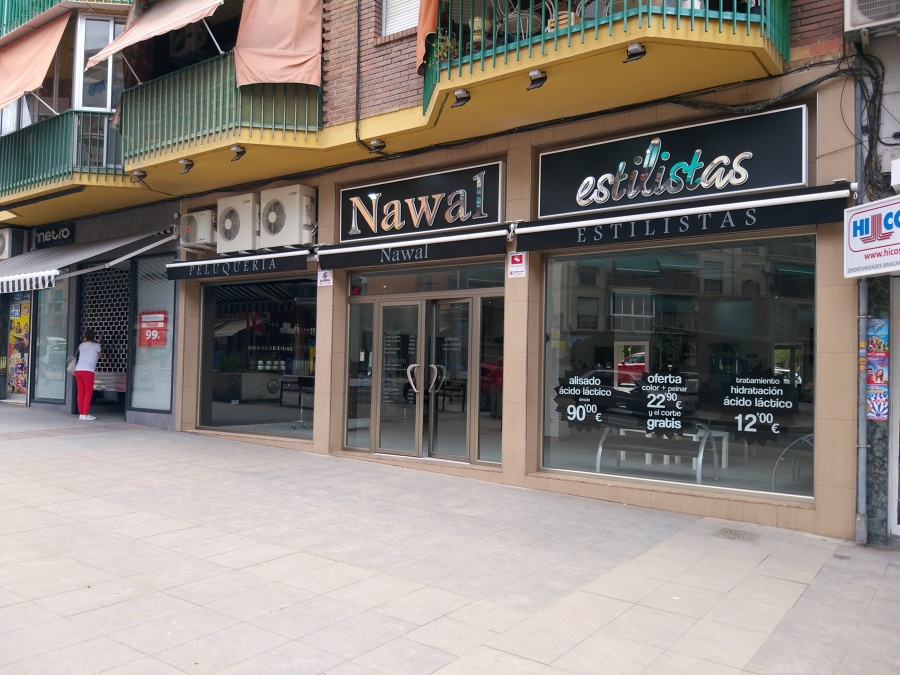 Frente del local