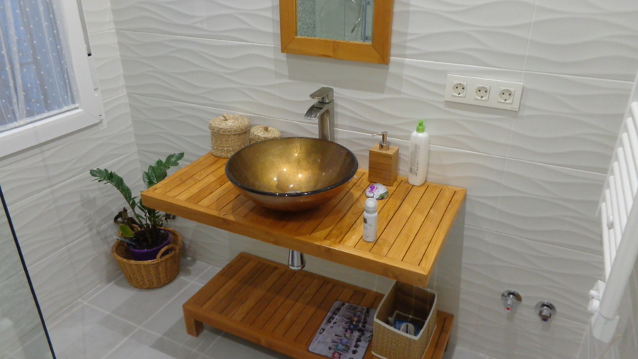 frente lavabo baño