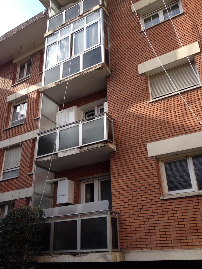Frentes de balcones