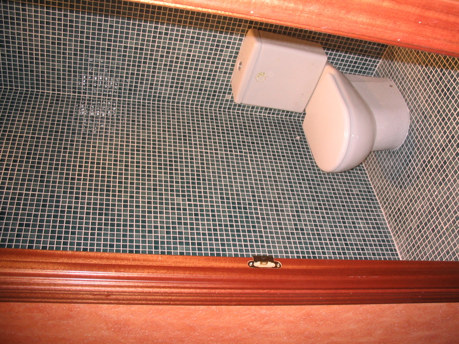 Gresite en un baño