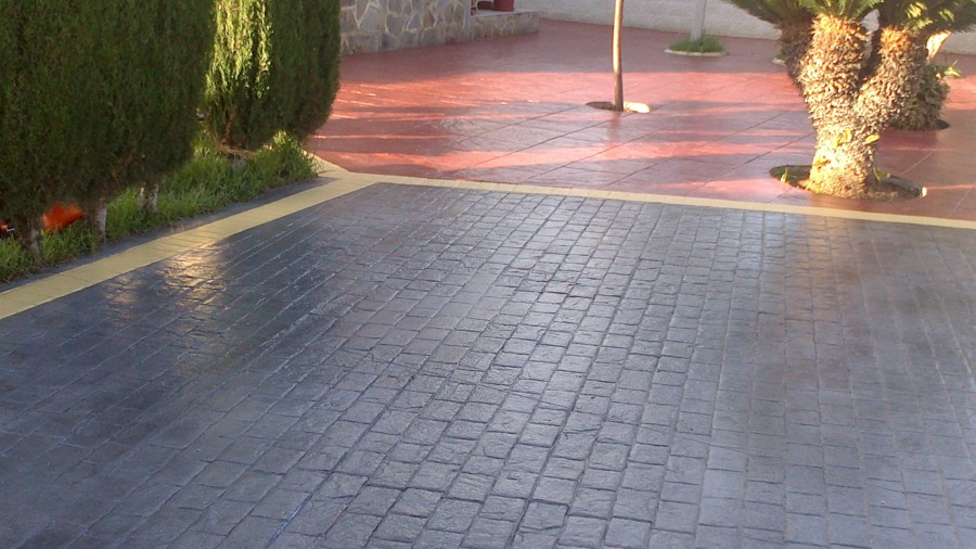Hormigón impreso