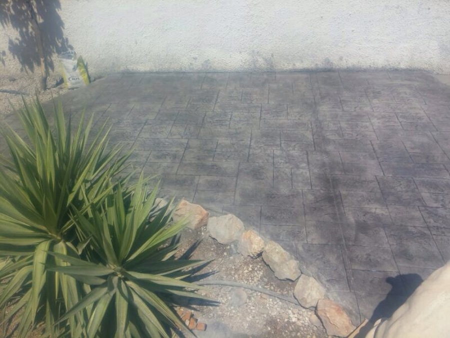 Hormigón impreso
