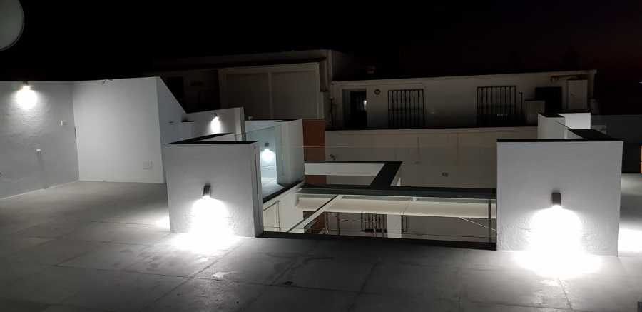 Iluminación de terraza