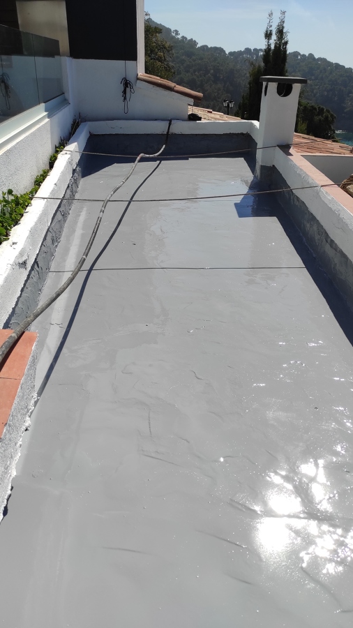 Impermeabilización de jardinera