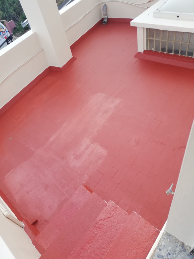 Impermeabilización de terraza de vivienda