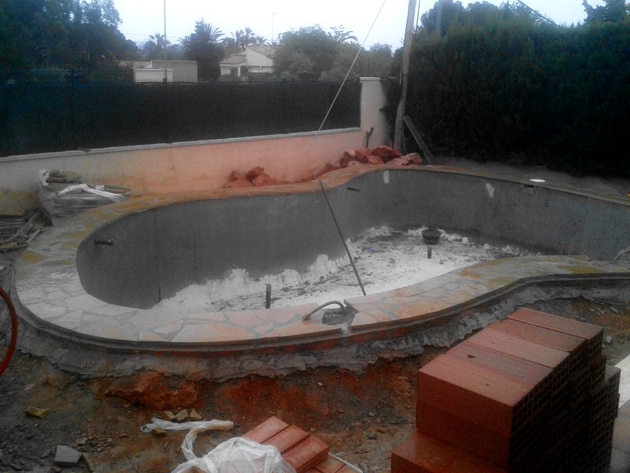 Impermeabilizacion vaso piscina . 