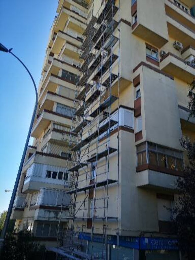 inicio montaje de andamios