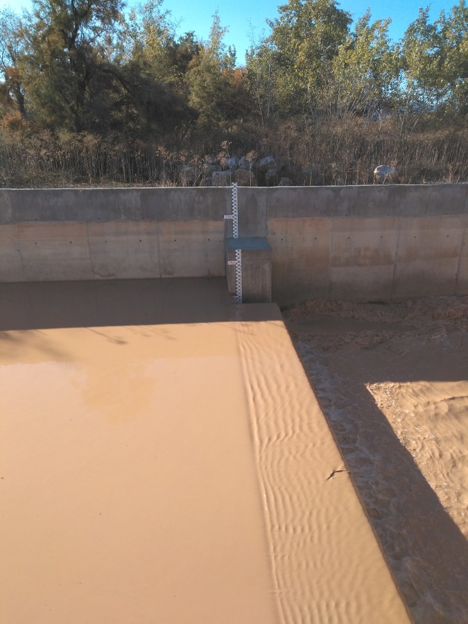 INSTALACION DE ESCALAS PARA MEDIDA NIVEL EMBALSES Y PRESAS
