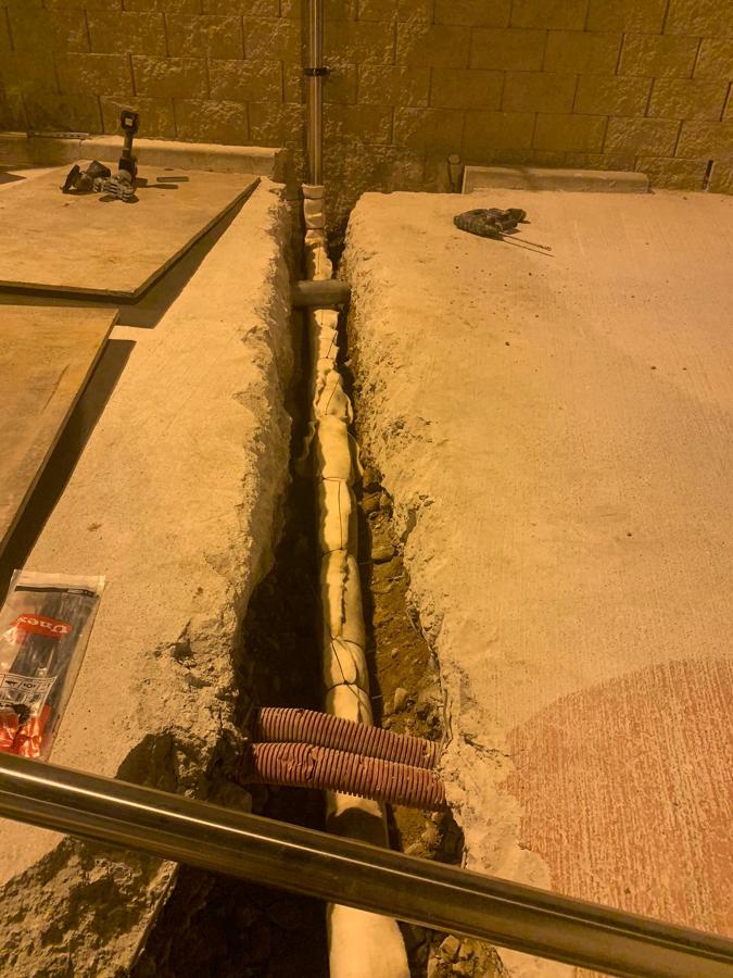 Instalación de gas en comisaría Mossos