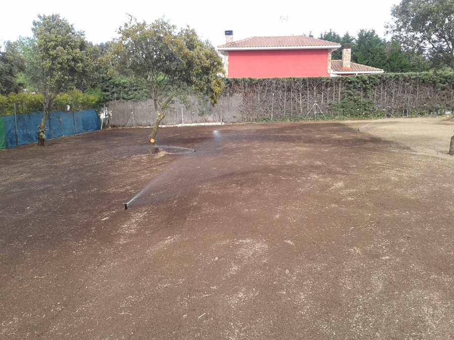Instalación de riego automático