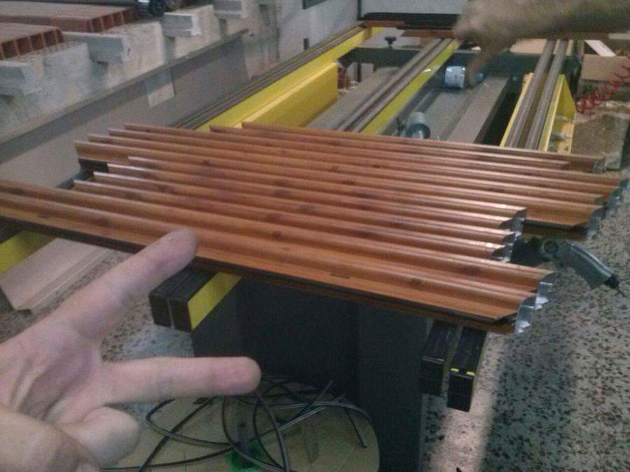 Instalacion de ventanas imitacion madera