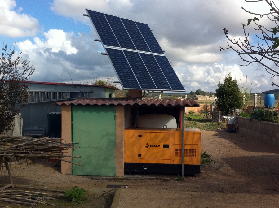 Instalación energía solar