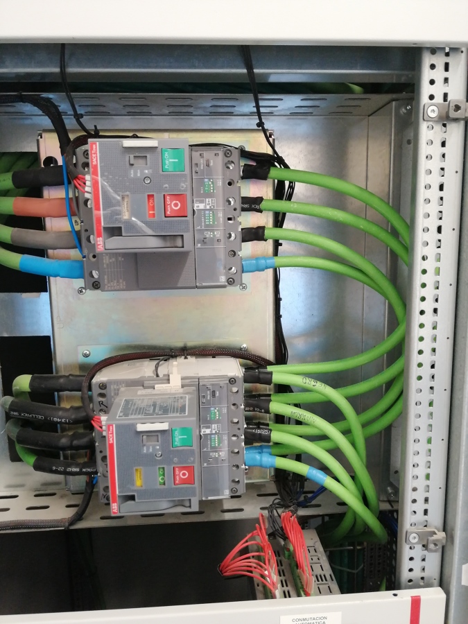 Instalación y cableado a cuadro existente