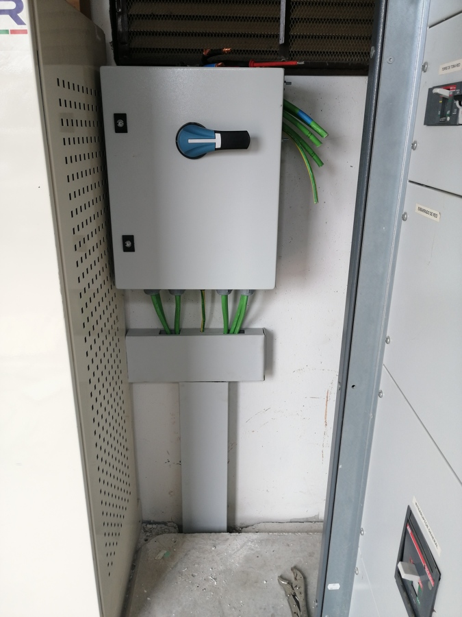 Instalación y cableado a cuadro existente