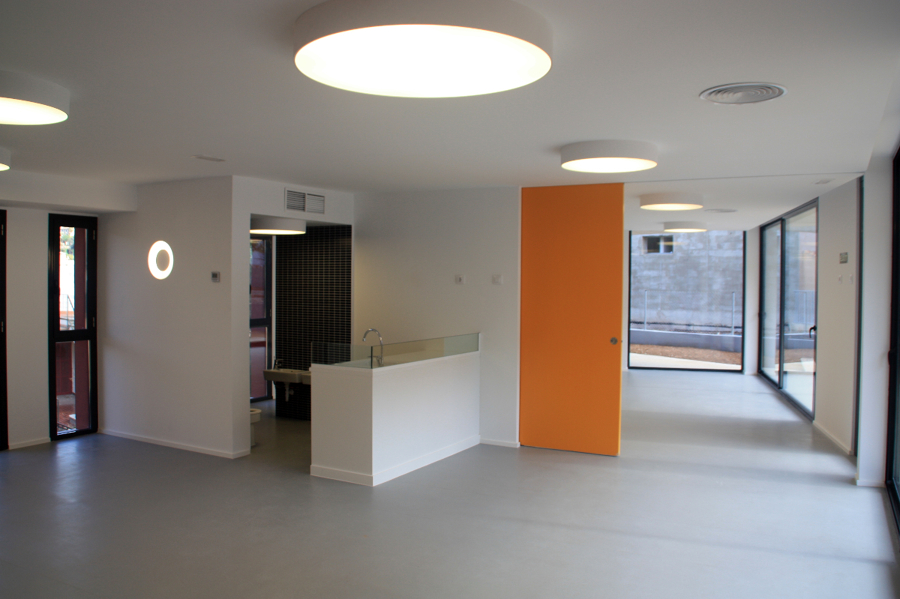 Interior aulas