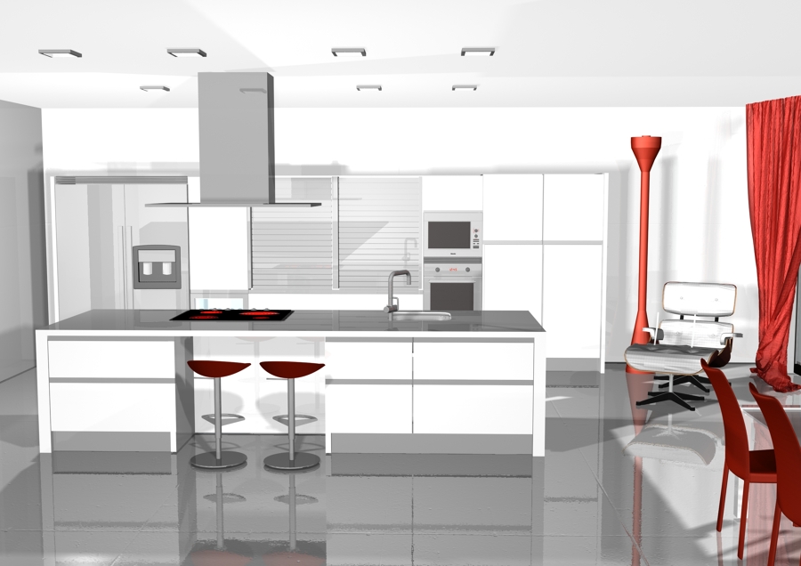 Interior de la Cocina 