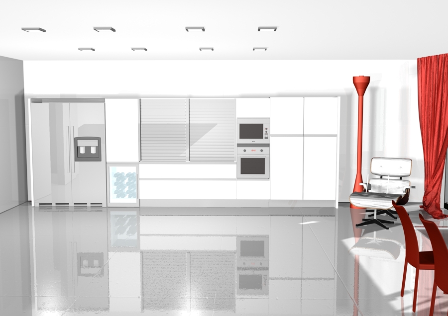 Interior de la Cocina 