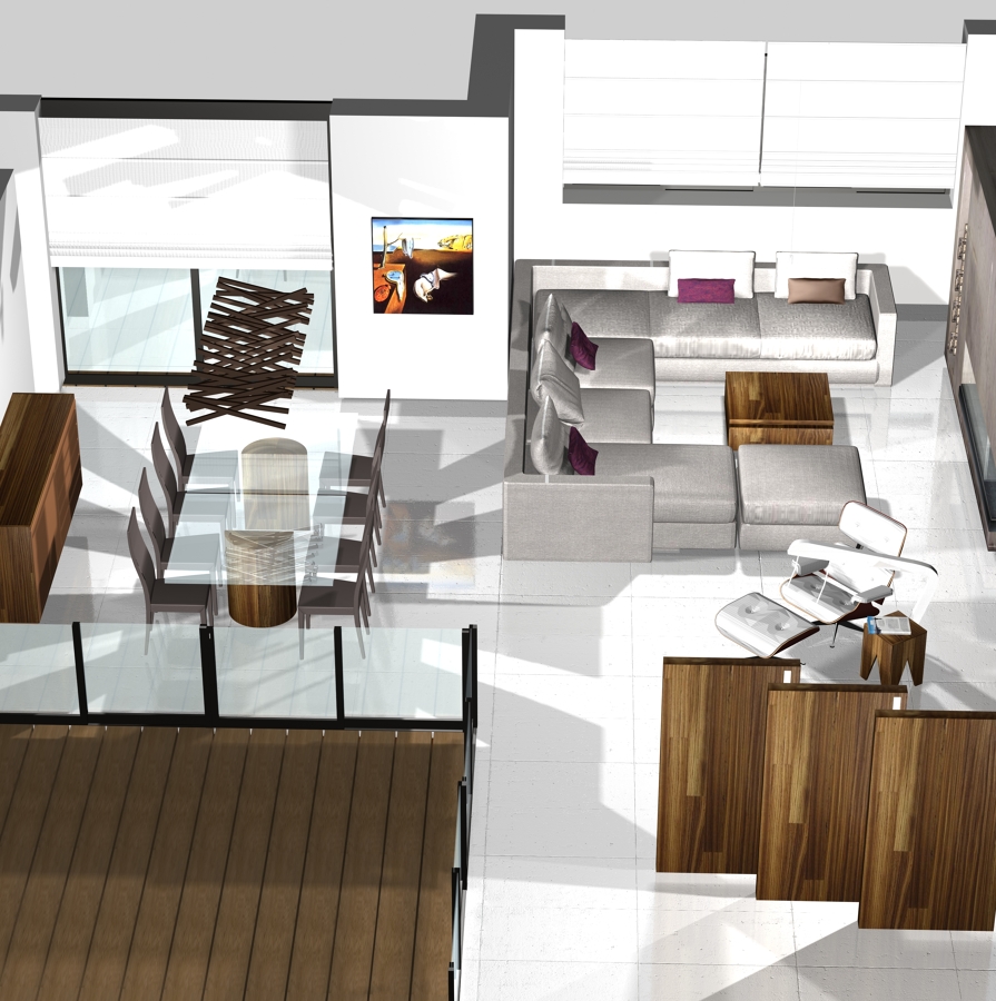 Interior de la Vivienda : Salón- Comedor 