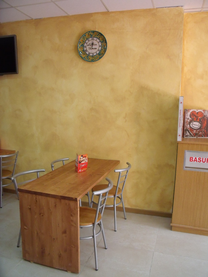Interior del local.