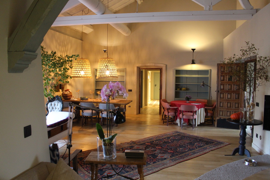 Interior salón 2 - Finca El Oliva