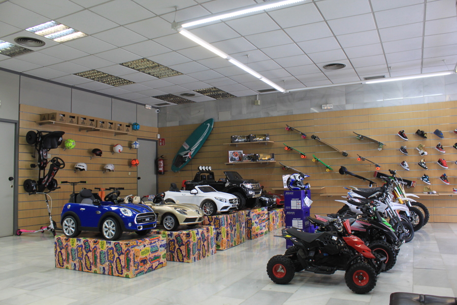 Interior tienda