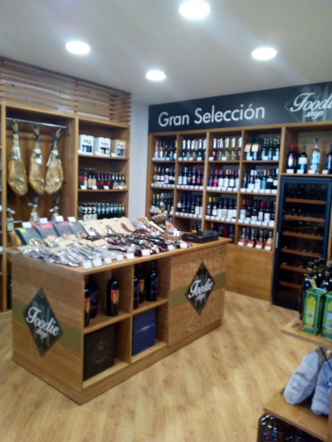 Interior tienda