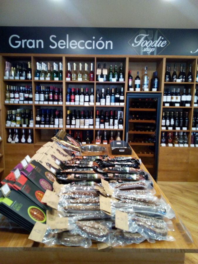Interior tienda