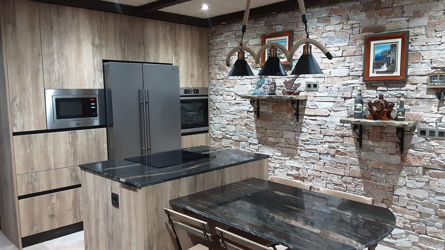 Cocina Rústica en Urbanización Galera Media, 12006 Castellón de la