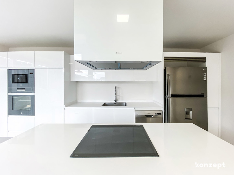 Isla en cocina